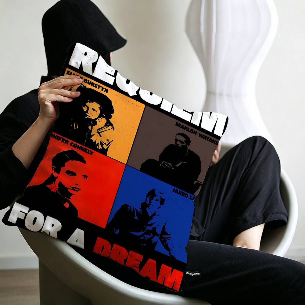 Requiem For A Dream Personalized Pillow Cover Kids Bedroom Wild Party Decor Pillowcase Kid Birthday Shower Gift