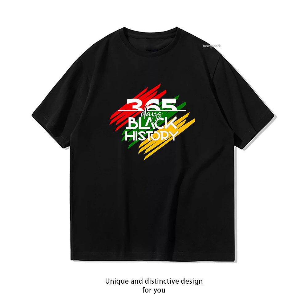 Days Black History Month Tshirt Women Unisex Casual Cotton Graphic T Shirts Adult Fashion Streetwear Outdoors