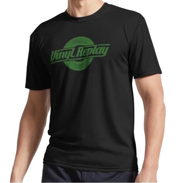 

New Vinyl Replay Active Logo T-Shirt Funny Size S to 5XL S