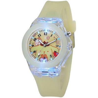 PUTCENDI Kids Quartz Light-up Watch Unisex Pug Dog School Entrance Graduation Birthday Gift Cute