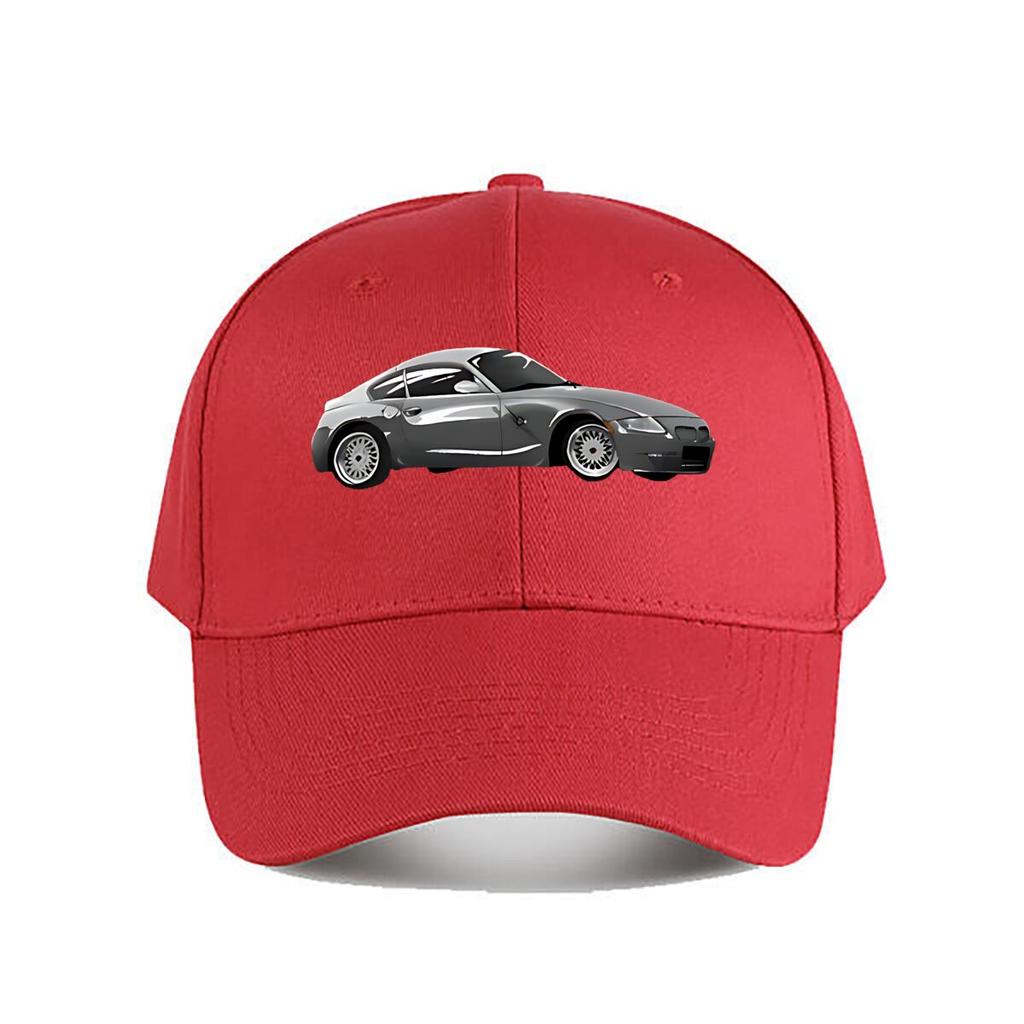 Collectible Die Cast Silver Metallic Sports Car Baseball Cap Fashion Unisex Sunhat Womens Outdoor Sports Snapback Cap