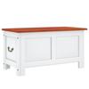 VidaXL Storage Chest and Lid, Toy Box, Storage Cabinet, Living Room Hallway Organizer 364919