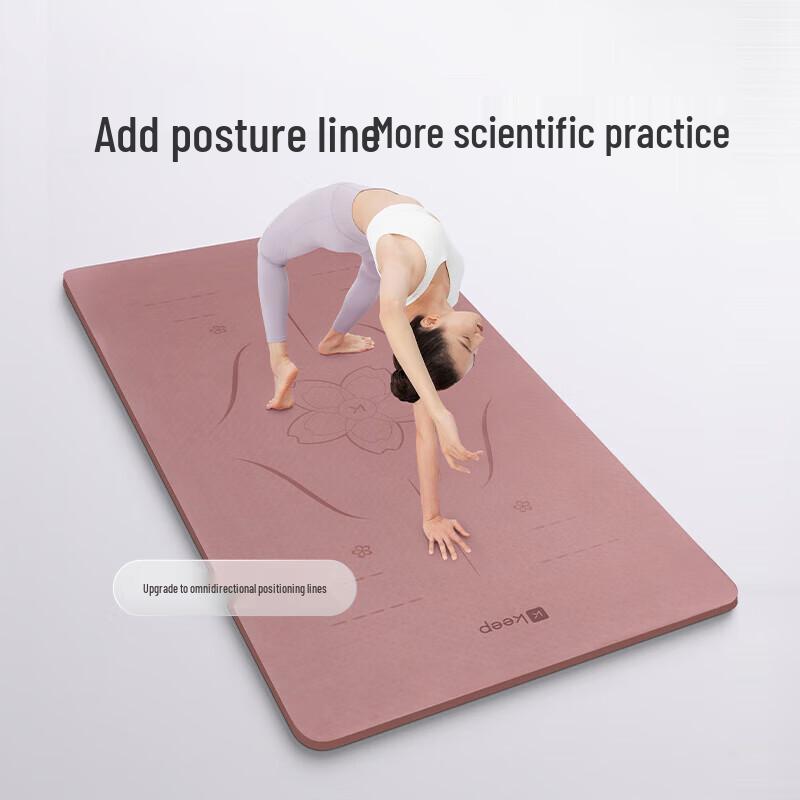 Conserva il tappetino da yoga extra-largo e lungo