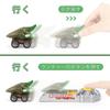 Dinosaur educational birthday gifts for and boys and dinosaur car toy storage car miniature car educational dinosaur return dinosaur park Christmas