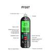 MASTFUYI Professional Digital Multimeter AC/DC Voltage Current 6000 Counts True RMS Volt Amp Ohm Hz Capacitance NCV Tester Tools