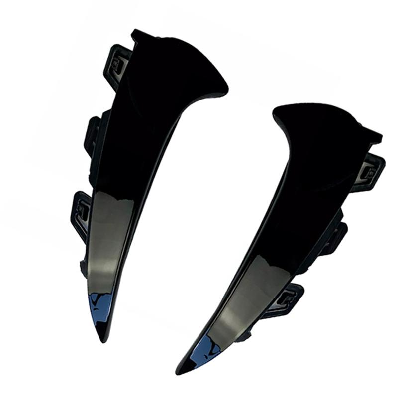 Rear Bumper Trim Lip Spoiler Stickers Fender Canards Black for Mercedes Benz GLA Class GLA200 260 H247 GLA35 AMG