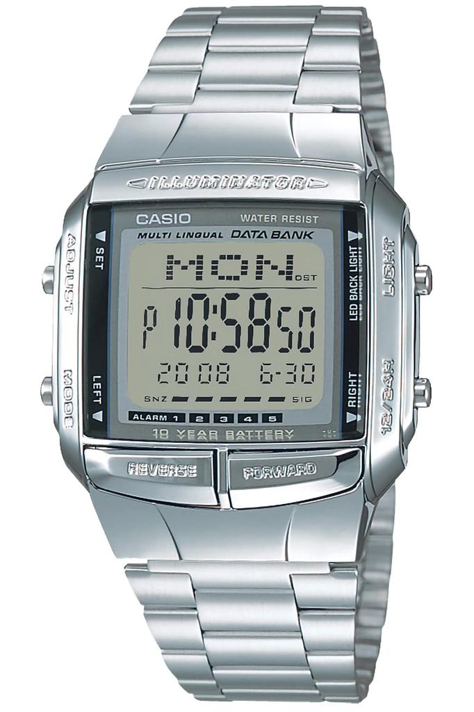 Casio Collection DB -36-1AJH / -360-1AJH Men's Watch, Silver/Black