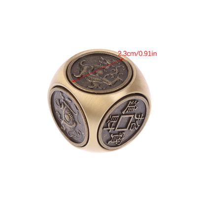 Čtyři mýtická zvířata Šestistěnná štěstí Peníze Fidget Spinner Úleva od stresu Dekompresní kostka Pro dospělé Antistresové hračky