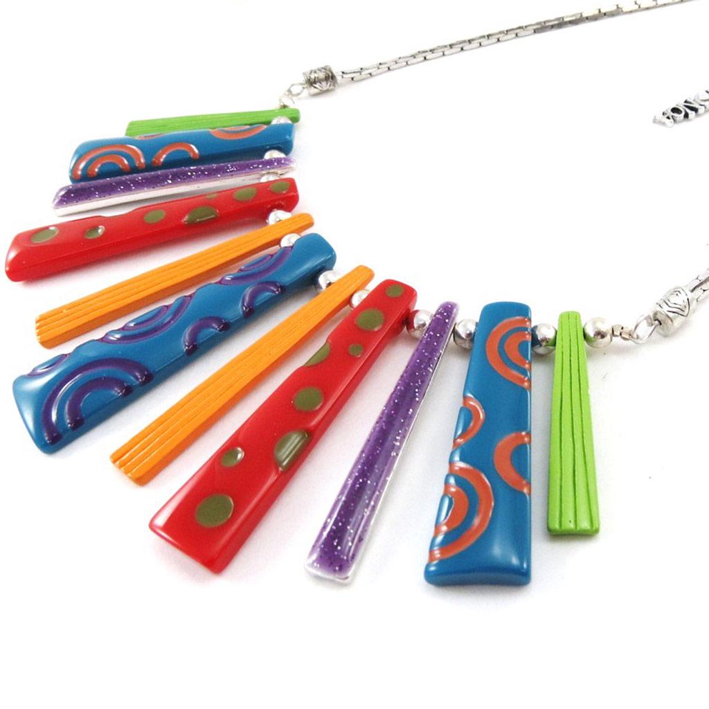 

NOA [J2177] - Дизайнерское колье Coloring tutti frutti