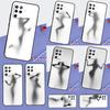 Woman Silhouettes Case For Oppo A60 A40 A80 A18 A38 A58 A78 A98 A16 A76 A96 A15 A17 A77 A74 A94 A54 A57S Cover