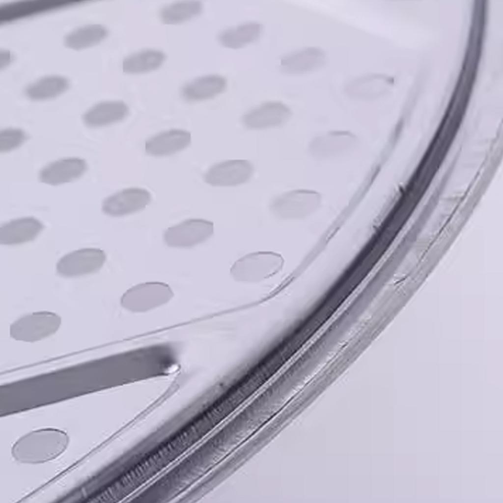 Stojak do gotowania na parze ze stali nierdzewnej Wielofunkcyjny Odporny na wysokie temperatury Bezpieczny Okrągły Garnek do gotowania na parze Tacka do gotowania na parze