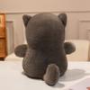 New 28cm Cute Cats Soft Stuffed Plush Toys Black White Grey Lovely Kitten Plushies Doll Gifts for Girls Home Desktop Ornament