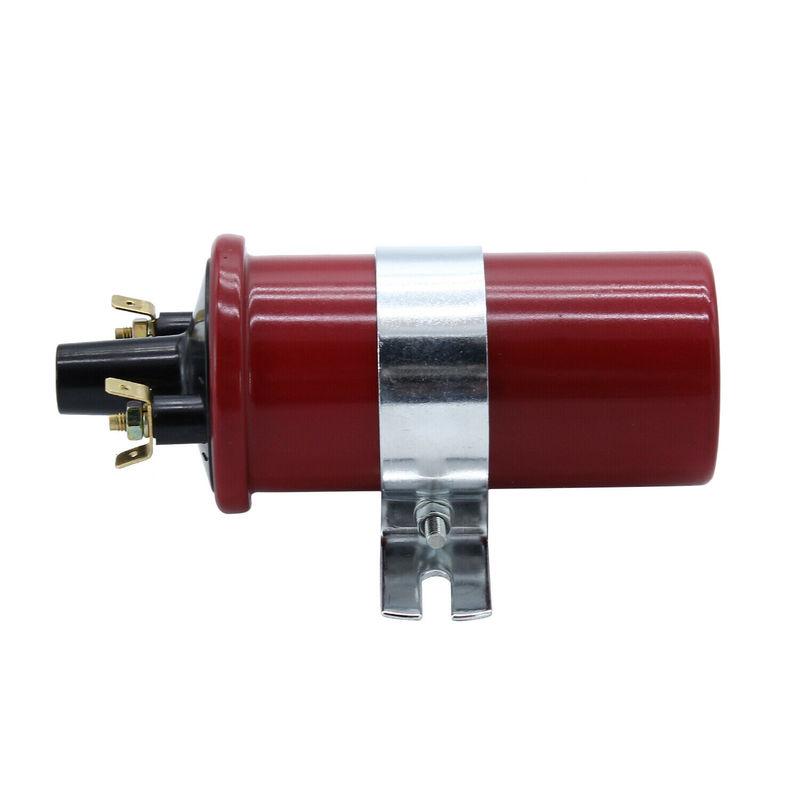 12V Auto Ignition Coil Red Car Accessories Replace For DLB105 LUCAS Sports Ignition Coil