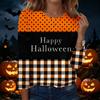 Womens Halloween Graphic Pullover Sweatshirt Long Sleeve Crewneck Casual Top Lightweight Soft Fabric
