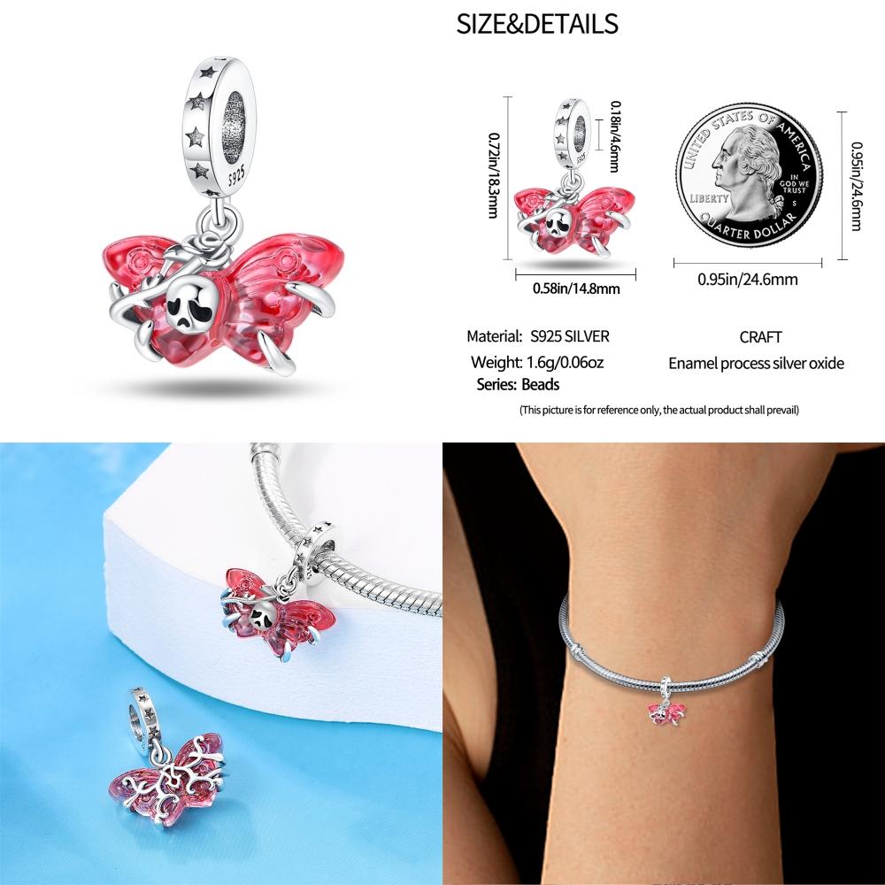 15 Style Halloween Series Copper Pendant Charms Pumpkin Skull Beads Fit Fine Bracelet Holiday Jewelry Gifts