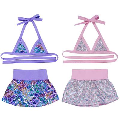 Traje de baño de sirena para cachorros, bikini para perros, vestidos de tul para la playa, traje de baño para perros pequeños, ropa de verano para gatos y mascotas