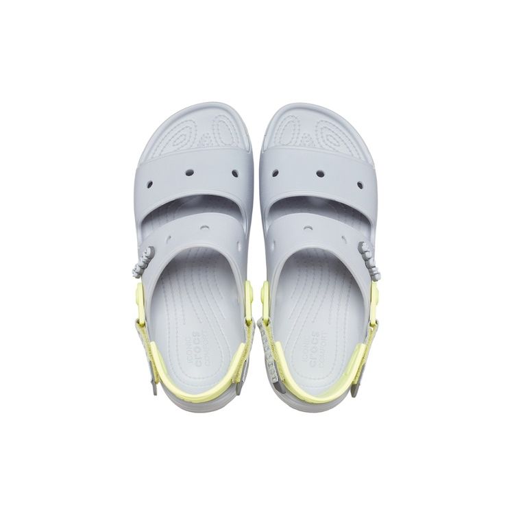 Crocs All-Terrain Sandale Leicht Bequem Sportsandalen Herren Sandalen Digital-Grau 207711-1FH