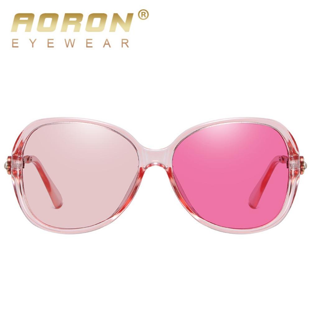aoron Women's Polarized Sunglasses Sunglasses Women's Diamond-encrusted Color-changing Sunglasses