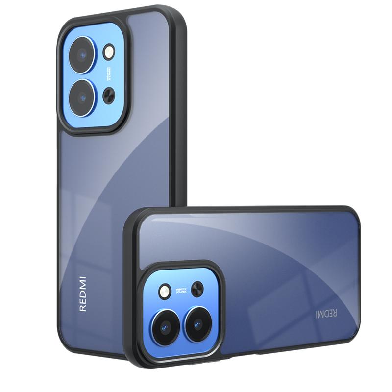 

Полупрозрачный матовый чехол для Xiaomi Redmi 15C Противоударная матовая ПК полная задняя крышка для Redmi 15C Чехол для Redmi 15C Чехол для Redmi 15C 6,9 дюйма For Redmi 15C 173mm белый