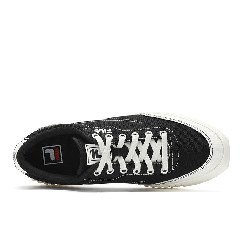 FILA Original Fashion Versatile Classic Casual Lightweight Quick-Dry Low-Top Canvas Shoes Men sneaker Black F12M432310FBK