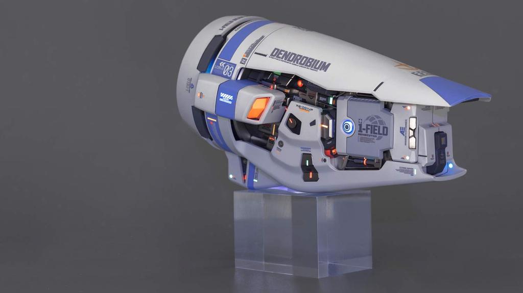 Fluorescent!! Water-slide Decals for HG, RG, MG, PG, and RE Gundam Gunpla Detailing (for HG 1/144 RX-78GP03 Gundam GP03 Dendrobium)