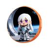 For Ebadge Electronic Bar Hanging Piece Picture Video Super Long Endurance Bluetooth Transmission Anime Animation Badge