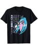 90's Vaporwave Aesthetic Japanese Retro Smoking Anime Girl T-Shirt