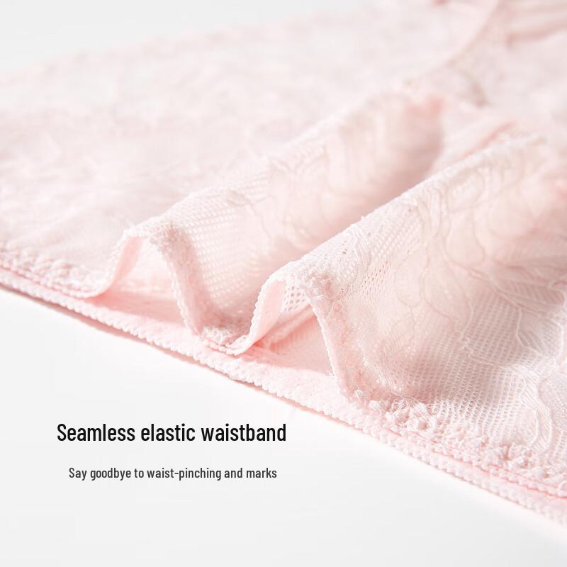 Audifen Women's Lace Mid-Waist Panties