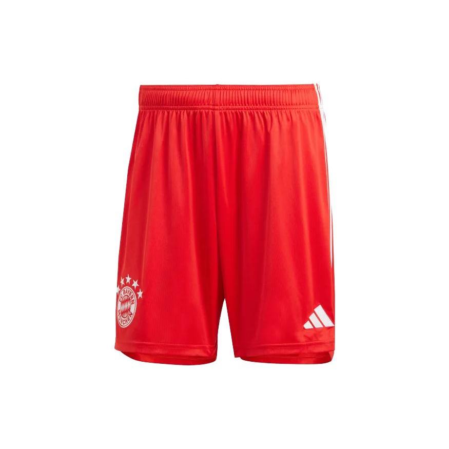 New Adidas Bayern Munich Soccer Bottoms Men's Red White IJ7444