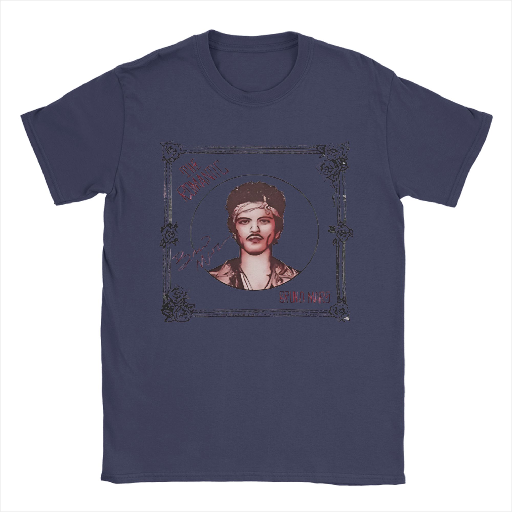 

Bruno Marss The RoUnisextic Tour 2026 Rose T Shirt Summer Harajuku T Shirts Unisex Cotton O Neck 4XL 5XL 6XL Top Tees Vintage Tshirt 4XL
