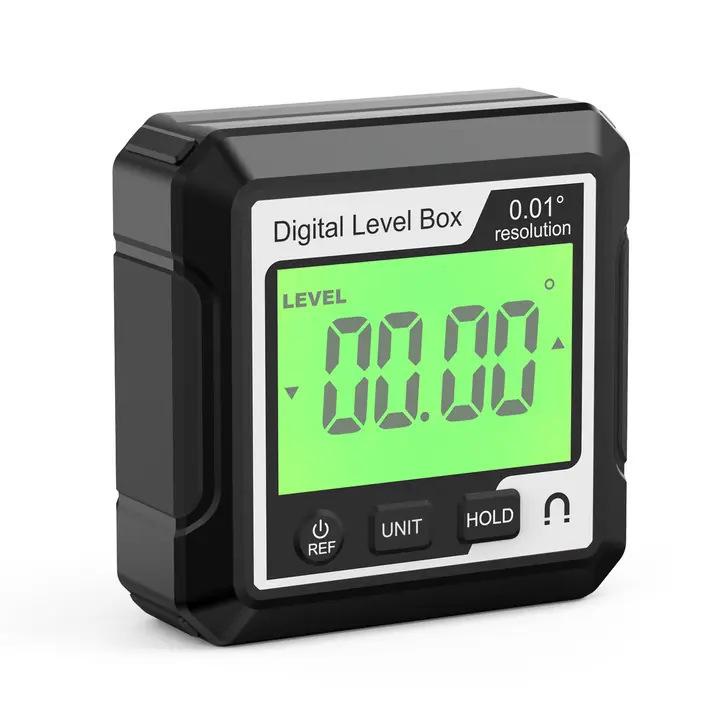 Magnetic Digital Protractor & Inclinometer for Angle and Slope Measurement