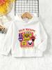 Sudadera con Capucha para Niños-Estampado Five Nights At Freddy's Fnaf-Camiseta con Capucha Casual de Manga Larga para Preescolares y Adolescentes