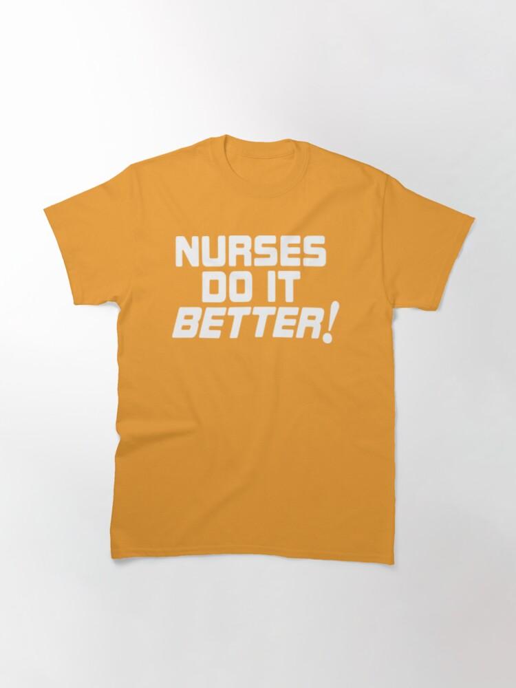 Led Zepelin Robert Plant - Nurses Do It Better! Classic T-Shirt