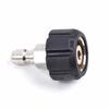 Jet Pipe Nozzle Set Dredge Wash Fitting Pressure Washer Connector M22/14 To 1/4 Inch Quick Release Male Replacement