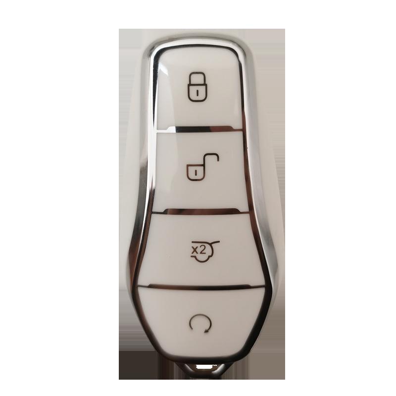 Car Key Cover for BYD Models: Qin Plus, DMI, Dolphin, Song Plus/Pro, Han EV, Tang, Yuan - Unisex