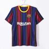 Großhandel Vintage Barcelona Real Madrid Paris AC Santos Spanien Messi Rokaka Ronaldo Trikot