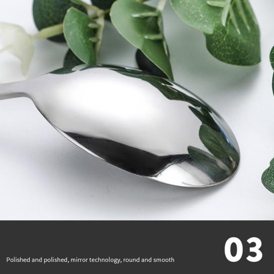 Edelstahl Tafelgeschirr Set 5-teilig Ergonomischer Marmorgriff Besteck Enthält Steakmesser Gabel Löffel Kaffeelöffel Langlebig und Stilvoll für Zuhause Und