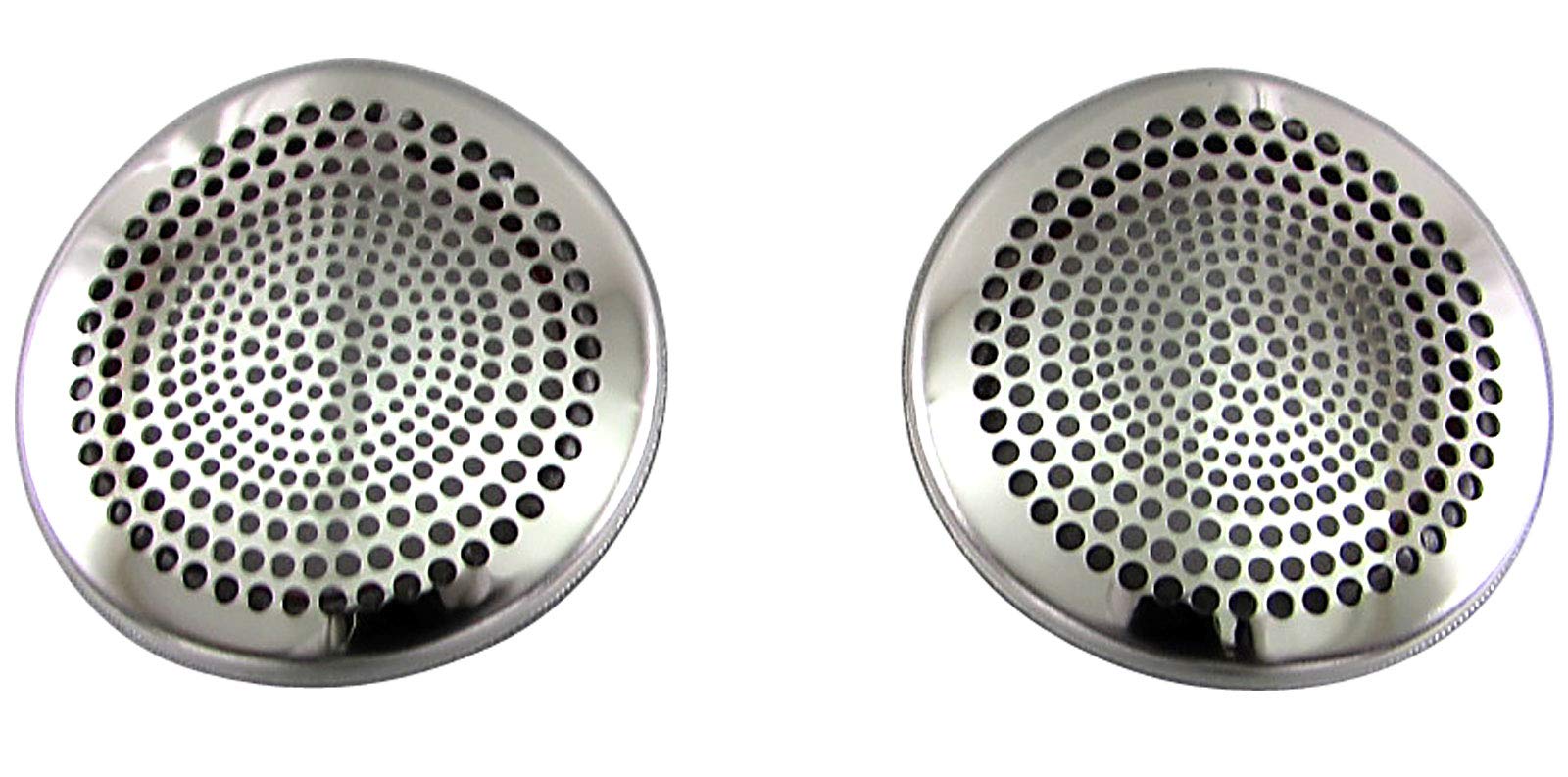 

BRIGHTZ Roomy Finish Stainless Steel Plated Tweeter Panel for and 910 M900A/M910A Ultra-Mirror (2-Piece) [SPEAKER-083] M900, M910, 900,