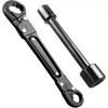 Plumbing Tools Angle Stop Wrench Kit, Angle-on Wrench Professional Plumber Wrench Tools for Installing  Angle Stop Removal Tools