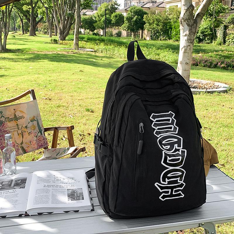 

High School Students Niche College Students Junior High School Students Large Capacity Trendy and Cool Backpacks .