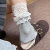 Korean And Japanese Style Lace Gentle And Sweet Stacked Socks For Women