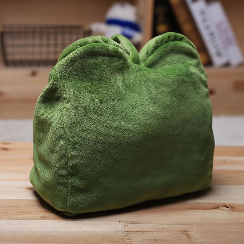 1pc Funny Plush Sad Frog Tissue Box Car Bedroom Dressers Night Stands Paper Tissue Holder Garden Home Decoration Gift Paper Towe