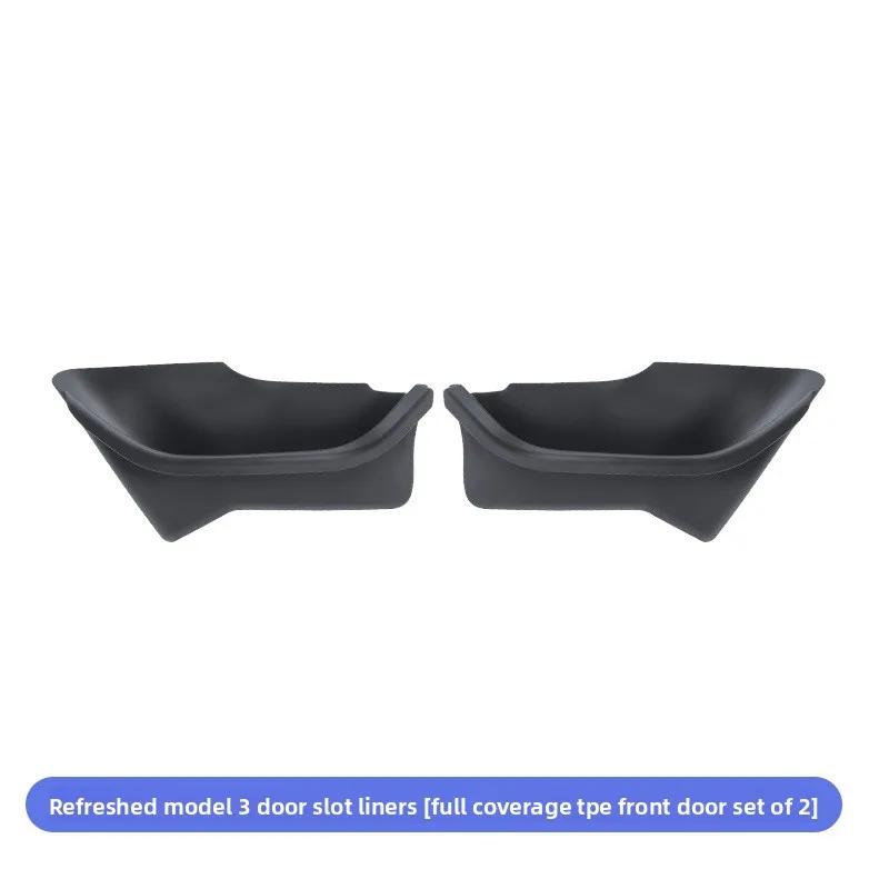 Car Sticker For Tesla Model3 Y Juniper Highland YL 6-seater 2025 2026 Door Storage Box Slot Storage Box Wholesale Modification C