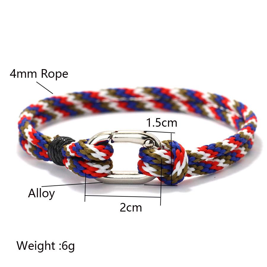 Novel Men String Bracelet Handmade Ethnic Cord Outdoor Sports Cycling Accessories Multiple Colors Sizes Perfect Gift For Him