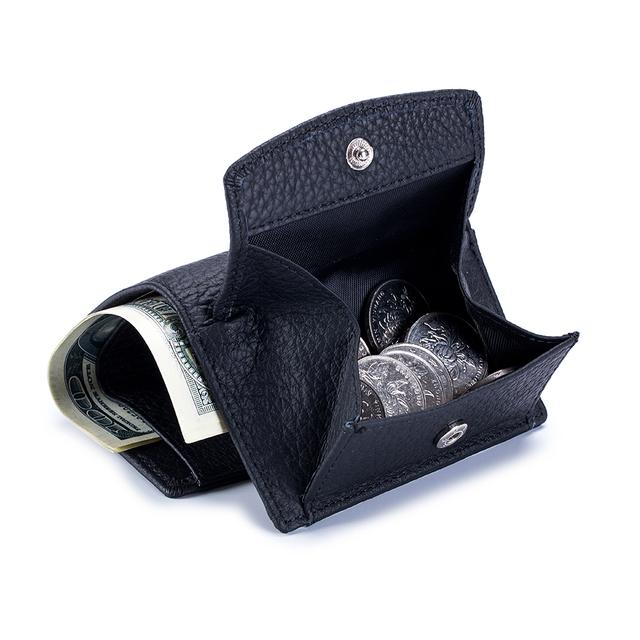 RFID Women Genuine Leather Small Wallets Female Portable Cowhide Purses Lady Card Holder Money Bag with Coin Pocket