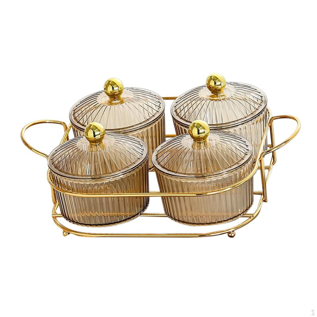 Tray Decoration Serving Container Condiment Food Storage for Picnic