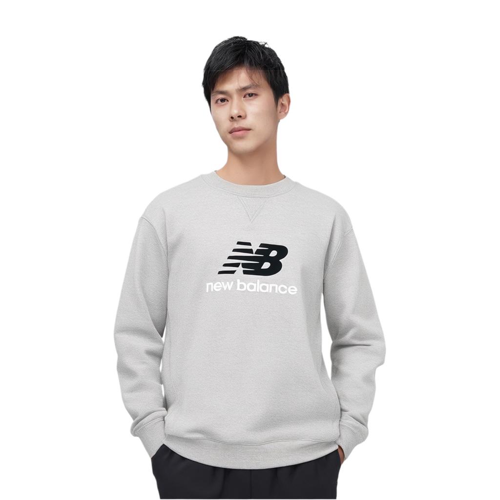 New Balance Sweatshirt Unisex Gray AMT41356-AG