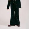 [mardimercredi] Kids Corduroy Wide Flare Pants Navy
