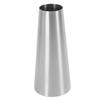 Tall Vase 201 Stainless Steel Metal Flower Vase Modern Minimalist Table Centerpiece Decoration for Home Wedding Silver