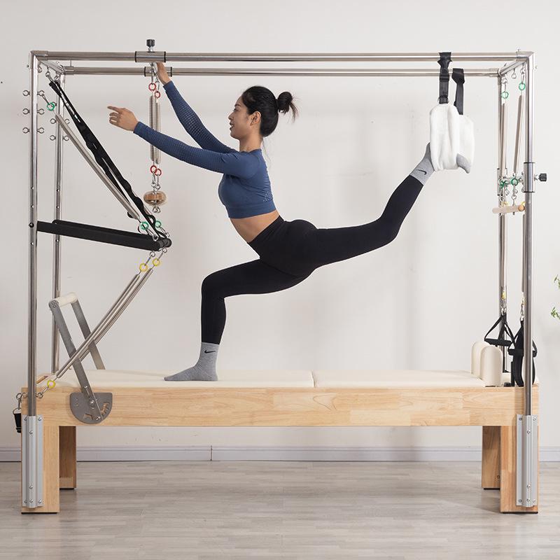 Pilates Cadillac Core Fitness & Yoga Equipment - Three-in-One Training Bed